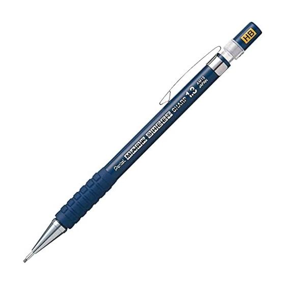 Pentel Mechanical Pencil, Mark Sheet, 1.3mm, HB, 5-Pack, XAM13-HB
