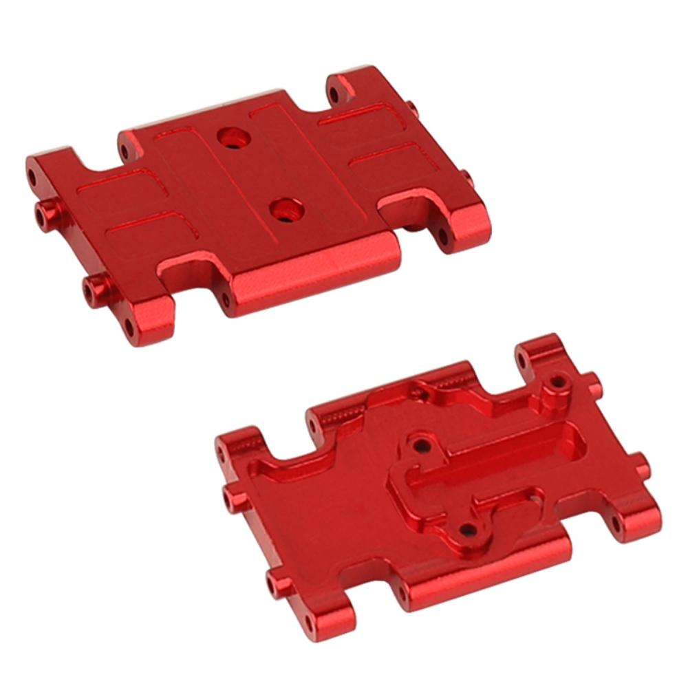 1pc Aluminum Alloy Gearbox Mount Transmission Plate Gearbox Base for SCX24 C10 JLU Deadbolt Gladiator Bronco 1/24 Crawler Car
