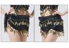 Sequined Hip Scarf with Tassel Coins for Jazz & Belly Dance Performance