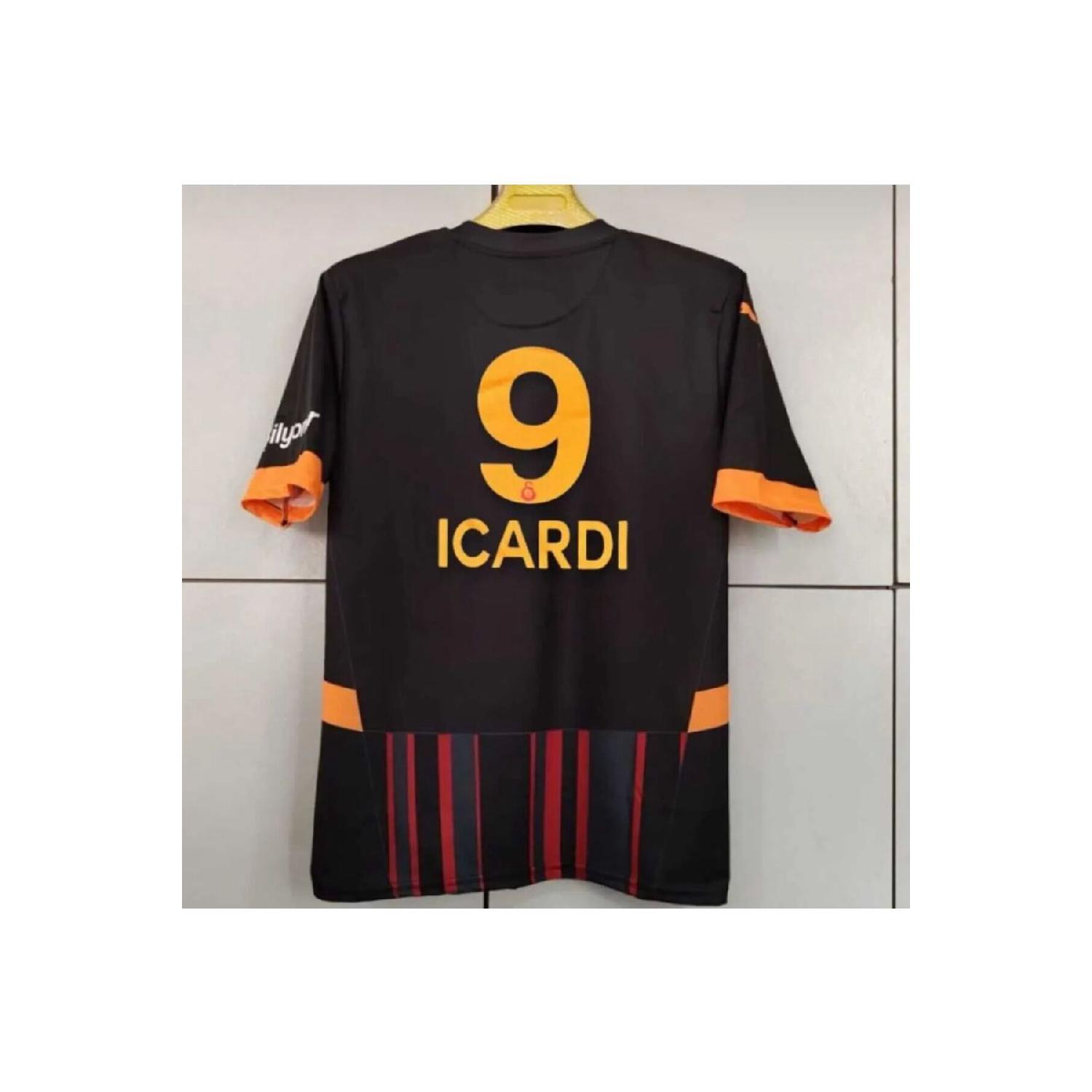 

Gltsry-icardi Football Jersey Vs Sports Black T-shirt S чистый
