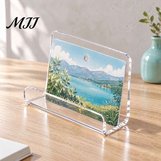 Sturdy Stands for Lightweight Items Floating Mini Shelves Collectibles, Clear Acrylic Wall Mounted Tiered Display Desk Stands, Invisible Minimalist