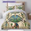 Magic Mural Tool Pattern Bedding Quilt Set Quilt Cover Pillowcase Home Decoration Birthday Gift (1 * Duvet Cover + 2 * Pillowcase, Without Core)