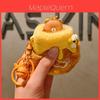 Cute Cartoon Honey Jar Teddy Bear Plush Toy Keychain Pendant For Kids And Collectors