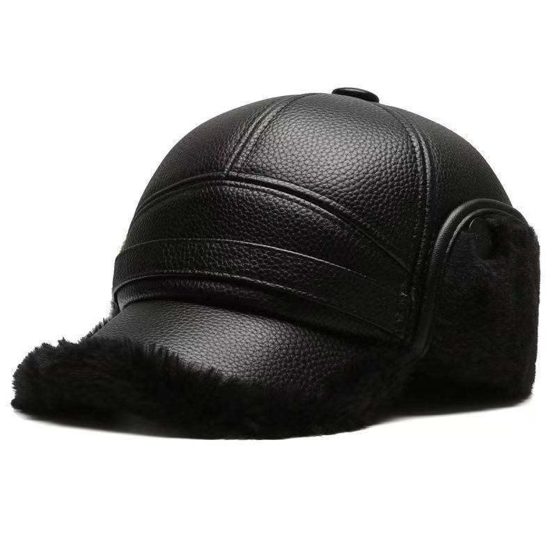 Winter Warm Duckbill Hat for Middle-aged and Elderly Men with Ear Protection