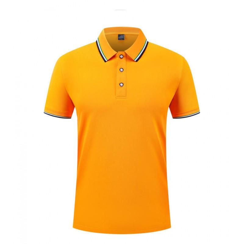 Quick-Dry Ice Silk Collar Polo Shirt Corporate Teams Group Events Custom Printed