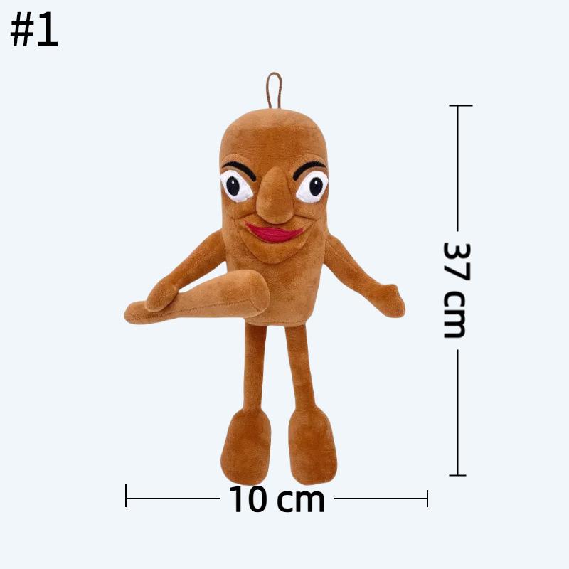 New Plush Toy Funny Italian Brain Rot Animals Funny Tung Sahur Plushie Cute Tralala Tralala Stuffed Doll Soft Decor Pillow Toy