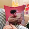 Global Reggaeton Star B-Bad Bunny Cushion Cover Polyester Sofa Cushions Decorative Throw Pillows Home Decoration Pillowcover