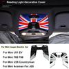 For Mini Cooper J01 J05 F65 F66 U25 2024 2025 For Electric Car Reading Light Frame Cover Stickers Decor Car Interior Accessories