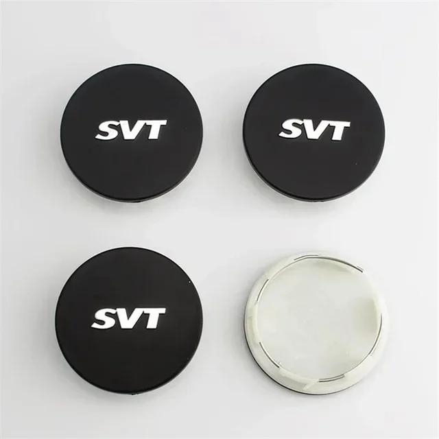 

4pcs 65mm Premium ABS SVT Car Wheel Center Caps Rim Emblem Badge Hub Cover for 02-04 Focus Mustang SVT F-150