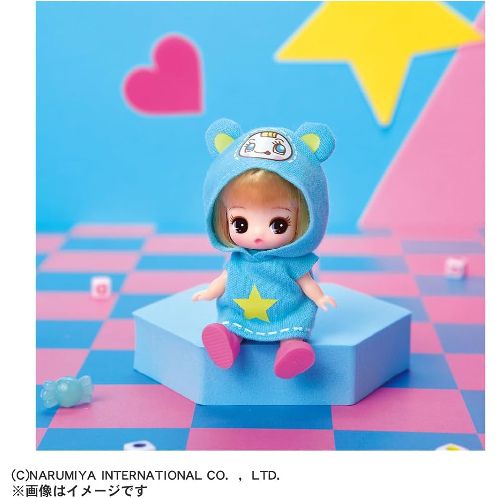 Takara Tomy Licca-chan Doll Petit Licca-chan Dress-Up Toy NaruNaru Characters Collection for Ages 3 and Up