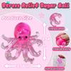 Toys Squishy Octopus Stress Suagr Balls, Soft Octopus Taba Squishy Toys, Glitter Sea Animal Squeeze for Birthday Gifts