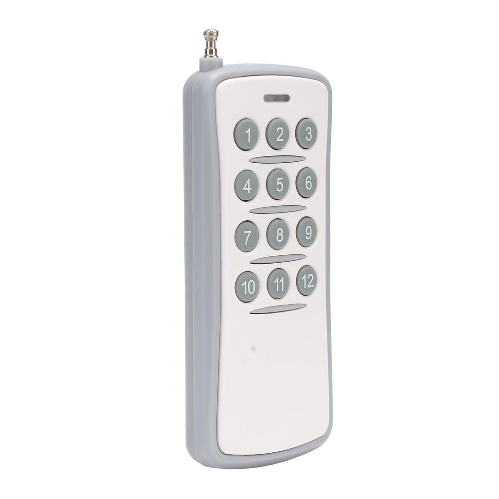 DC12V 433MHz Wireless Remote Control 12 Buttons Long Distance Transmitter Receiver for LED Light