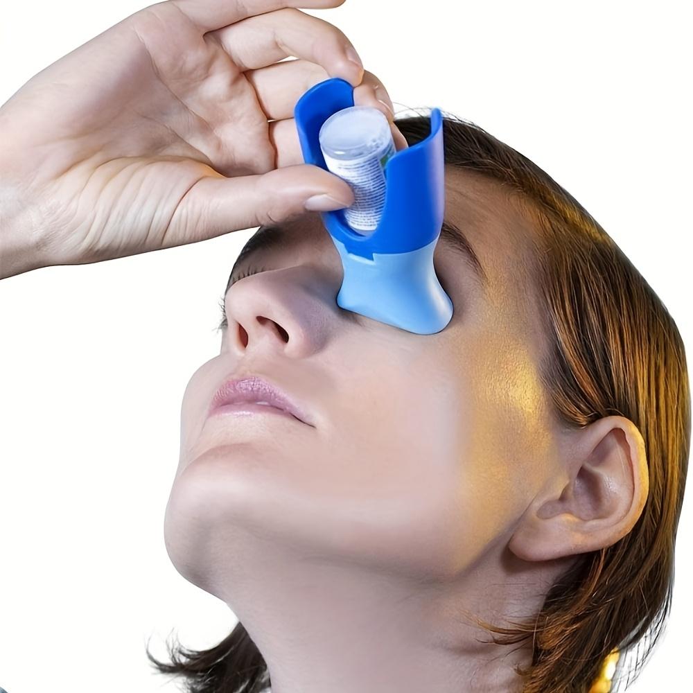 Convenient and User-Friendly Portable Eye Drop Container - Safe for Skin, Can Be Used Multiple Times,Appropriate for All Ages, Compatible