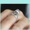 Fashion Skull Women Rings Inlay Punk Ring Skeleton Jewelry Ring