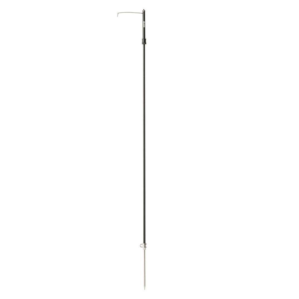 LOGOS Earth Stick Lantern Pole 71905004, Black, Approx. 15cm Wide X 2.5cm Deep X 141cm High