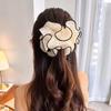 Sweet Temperament Fashion Exaggerated Hair Bands Hair Accessories Retro Wrinkle Chiffon Scrunchies for Women Girls Scrunchies