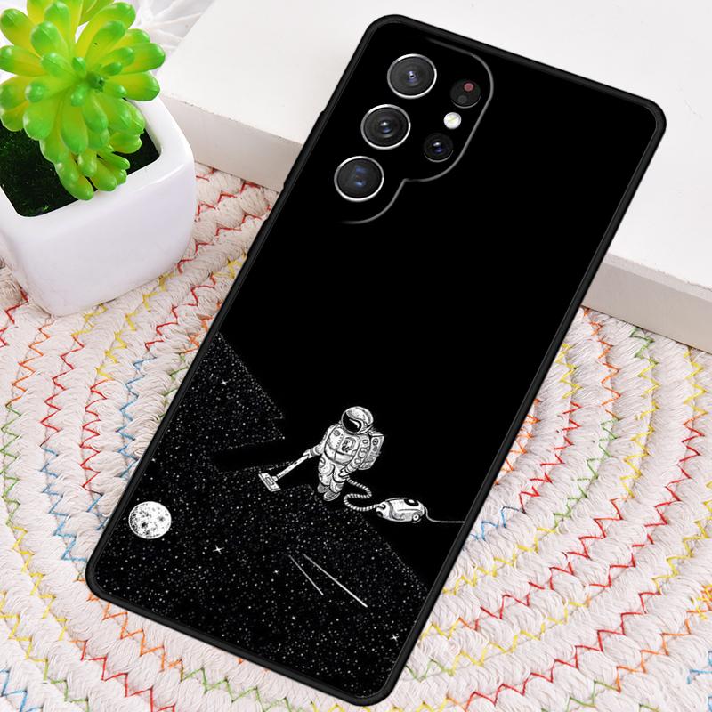 Outer Space Silicone Phone Case For Samsung Galaxy Note 10 Pro S26 S25 S24 S23 S22 S21 Plus S25Ultra Capa Cover