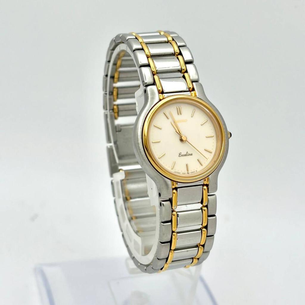 SEIKO Exceline Watch 060043 [New Battery] Ladies' 1221-0190