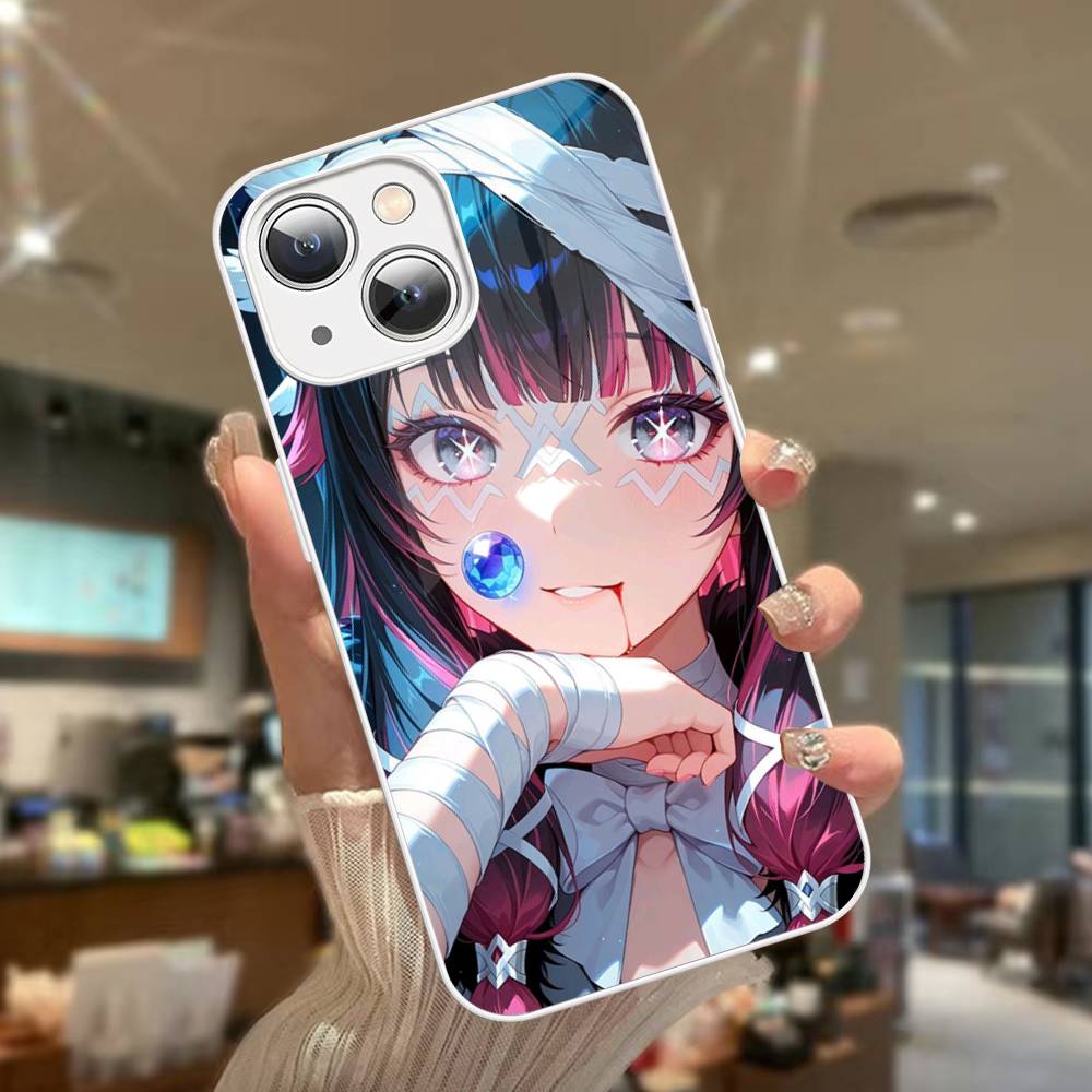 Genshin Impact Columbina Für iPhone 14 13 12 Mini 11 Pro XS Max X XR 14 Plus Gehärtetes Glas Cover
