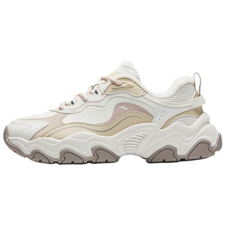 Anta Meteor 3 Low-Top Casual Shoes Women White Beige 122448856-11 36