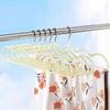 5Pcs Traceless Bath Towel Hanger Thickened Large Clothes Hanger Sheet Drying Racks  Living Room