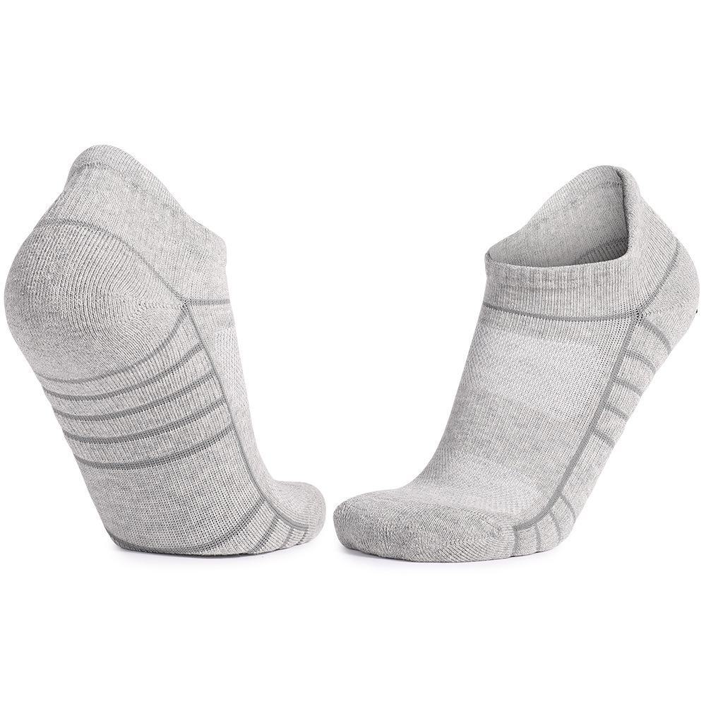 

Носки для бега Mingjun мужские толстые: Впитывает пот, дышит и универсален для отдыха и спорта. One Size серый