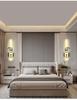 Chinese Cloisonné Enamel Brass Wall Lamp - Minimalist Bedside, Stair, Corridor & Living Room Light