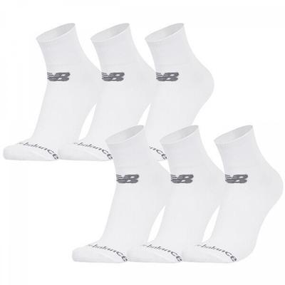 New Balance Performance Cotton Flat Knit Socks 6 Pack