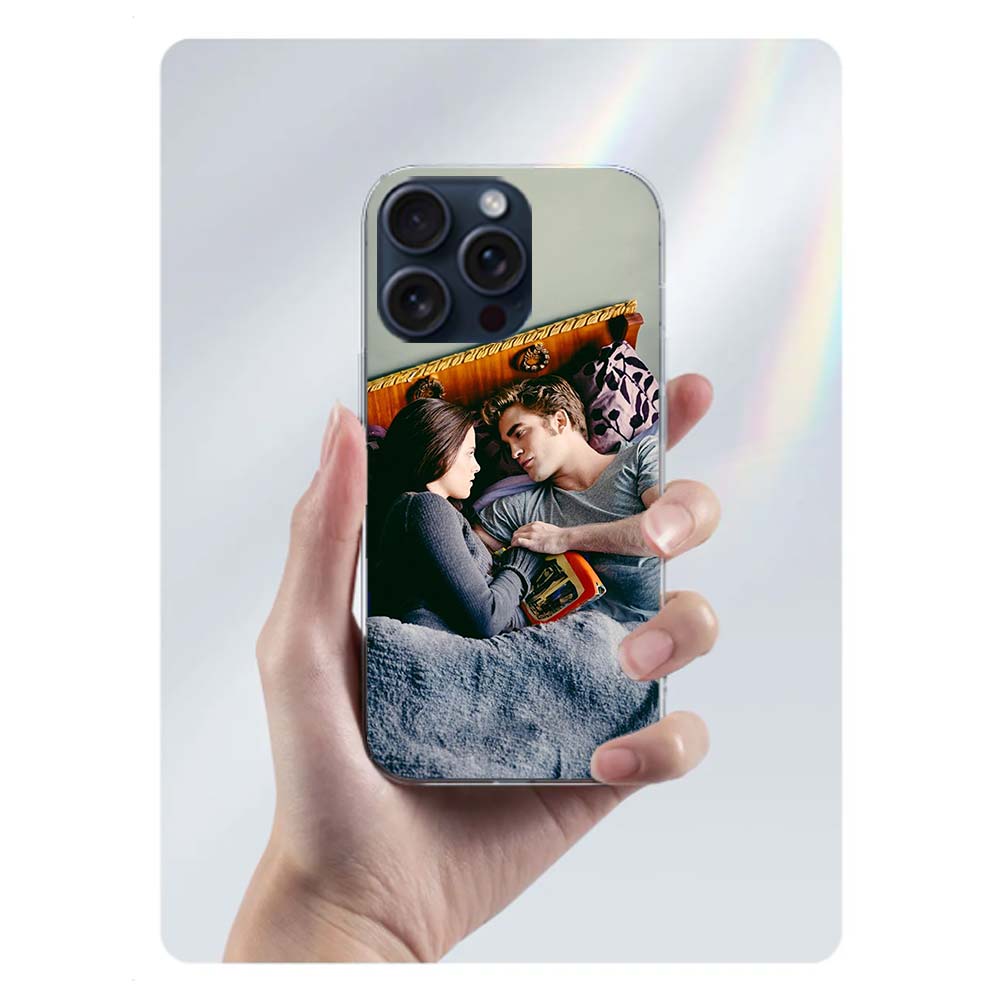 Twilight Saga Transparente Handyhülle Für Iphone 17 Air 16 Pro Max 15 Pro 14 Plus 17E 16E 11 13 12 Mini Hüllen Cases Fundas Handy TPU Kappe