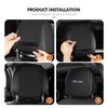 FRYX3 Perforated Suede Car Headrest Pillowcase Easy Install Scratch Resistant For Ford Focus mk2 mk3 mk4 Fiesta Ranger Mondeo S-MAX