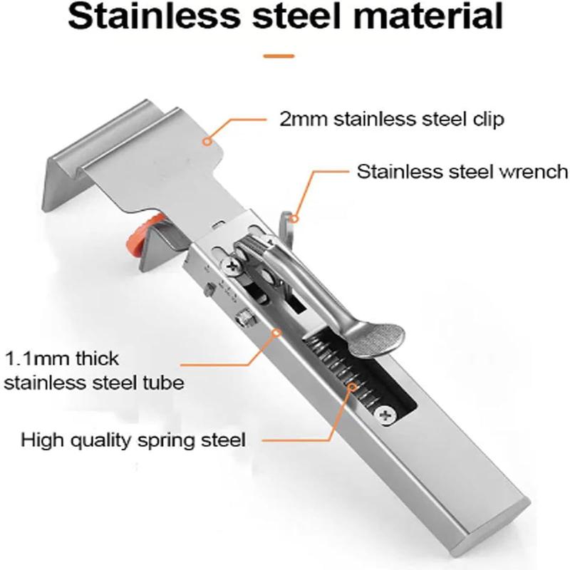 Fast Press Drawer Clamp, Panel Adjustable Telescopic Woodworking Special Installation Panel Auxiliary Fixed Clamp Holder