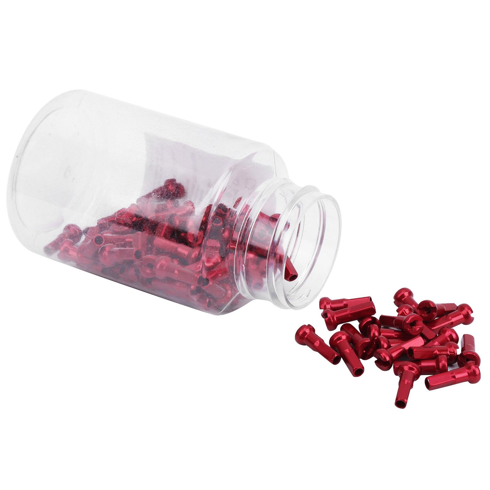 

GUB 100 шт. Колпачки для спиц велосипеда из алюминиевого сплава, крышки для спиц, ниппели, аксессуар для велоспорта, красный