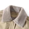 Parker Clothing Cotton Clothing Women's Winter Mid-length Ins Plus Velvet Thickened Loose Waist Casual Cotton Jacket