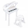 Organy Pianino Elektroniczne Keyboard Dla Dzieci Mikrofon Karaoke 37 Klaw