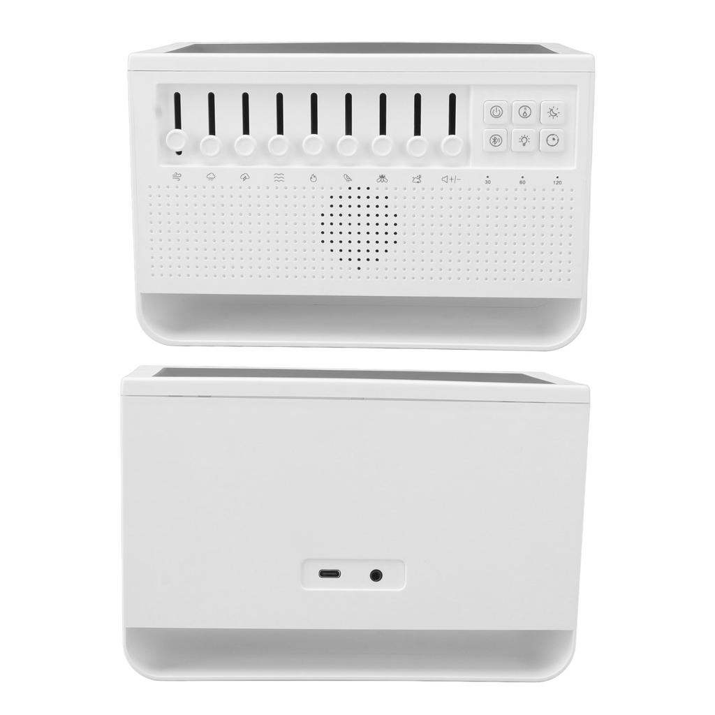 White Noise Flame Diffuser USB White Noise Simulation Flame Aromatherapy Machine Simulation Flame Aromatherapy Diffuser for Home Office