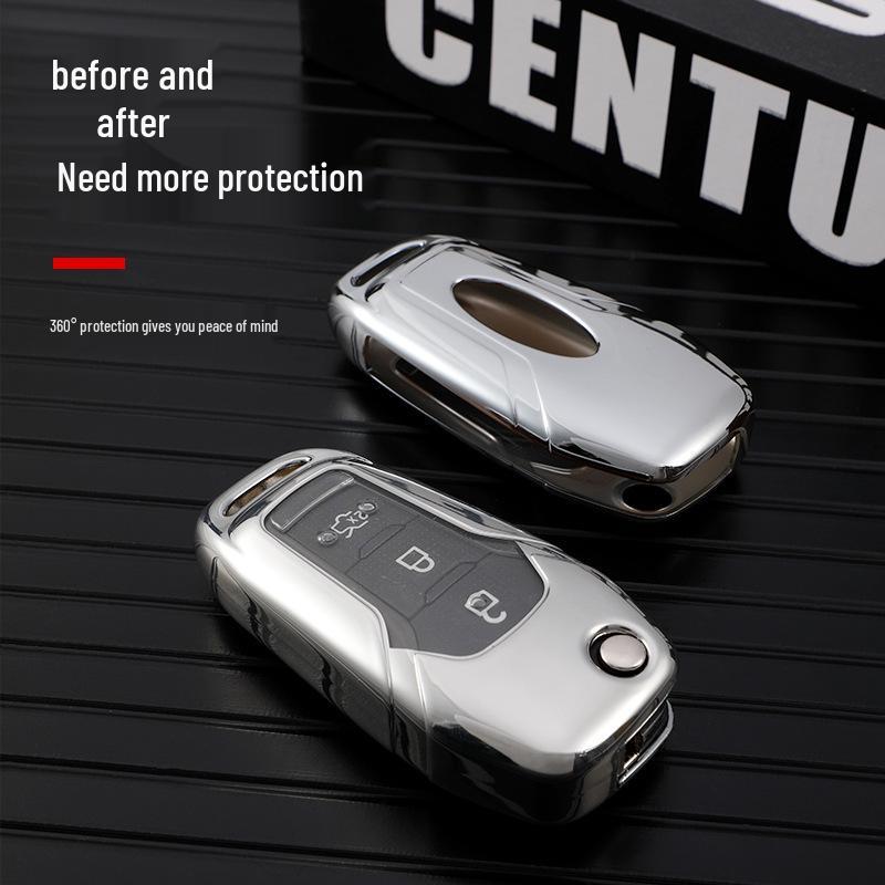 Ford Escort, Bo Ruijie, Yihu, Mondeo TPU Soft Rubber Car Key Cover