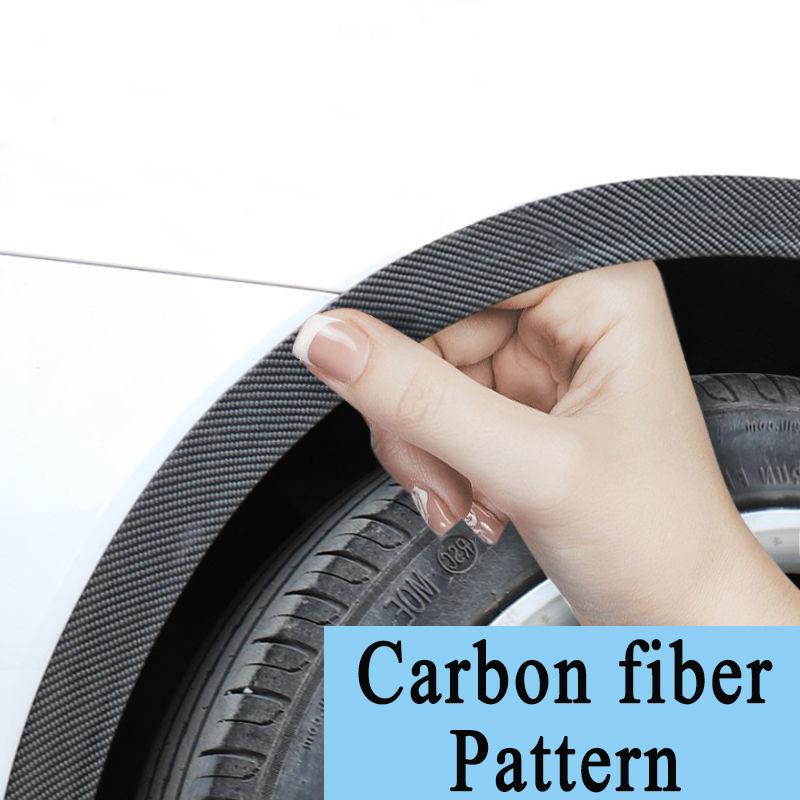 150cm Car Fender Flares Universal Rubber Wheel Eyebrow Sticker Anti-collision Trim Seal Strip Arch Protection