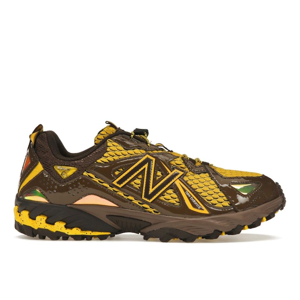 New Balance Aminé x 610 The Mooz Unisex Sneakers Brown Desert-Palm True-Yellow ML610TAM
