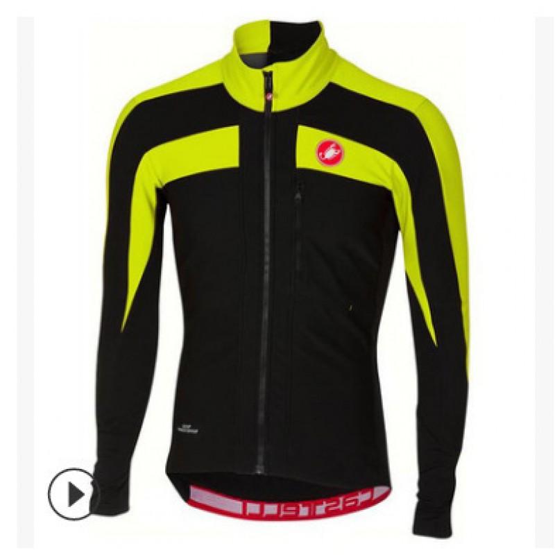 Fleece Thermal Cycling Jersey Winter Road Mountain Biking Unisex Warm Long Sleeve Bike Top