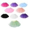Klassisches Ballett-Tutu-Kleid für Mädchen mit 4 Lagen Netz-Tüll in mehreren Farben