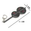 NARUTO Keychain Anime Peripheral Uchiha Madara Fan Weapon Ornaments Key Ring Holder Pendant Jewelry