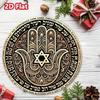 Metal Wall Art Decorative Sign Hanging Plaque 20x20cm