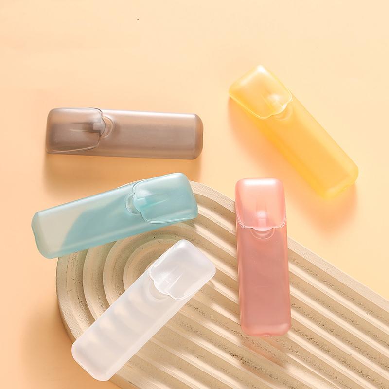 Mini Travel Organizer Box - Portable PP Plastic Pill Case for Toothpicks, Floss, Small Items, Eco-Friendly Daily Use Storage
