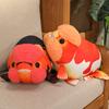 50cm Lifelike Fish Plush Stuffed Toy Goldfish Big Head Soft Pillow for Zoo Park Souvenir Lovely Lan Shou Animal Plushie
