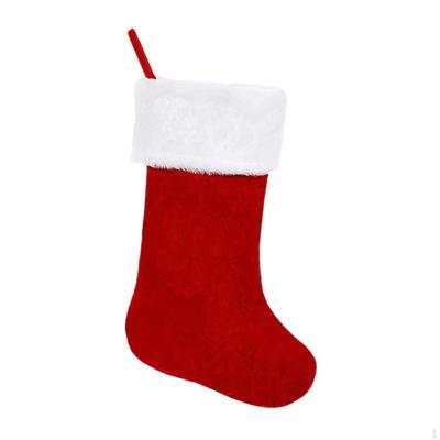 Weihnachtsgeschenke Beutelhalter Samt Hängesack Groß Xmas Kaminstrümpfe für