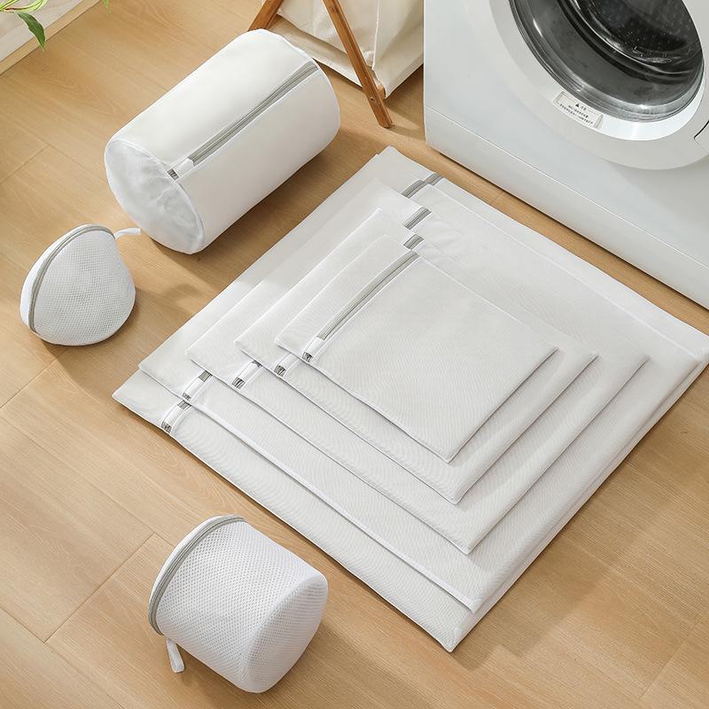 Thick Fine Mesh Laundry Bag Set: Large Sweater, Bra, and Underwear Washing Bags