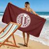 FC Bayern Munchen Print Beach Towel, Large Soft Quick Dry Towel for Beach Camping Swimming