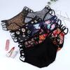 1Pcs Mesh Underpants Female Women's Panties Sexy Lace Lingerie Temptation Underwear Briefs Pespective Woman Thongs
