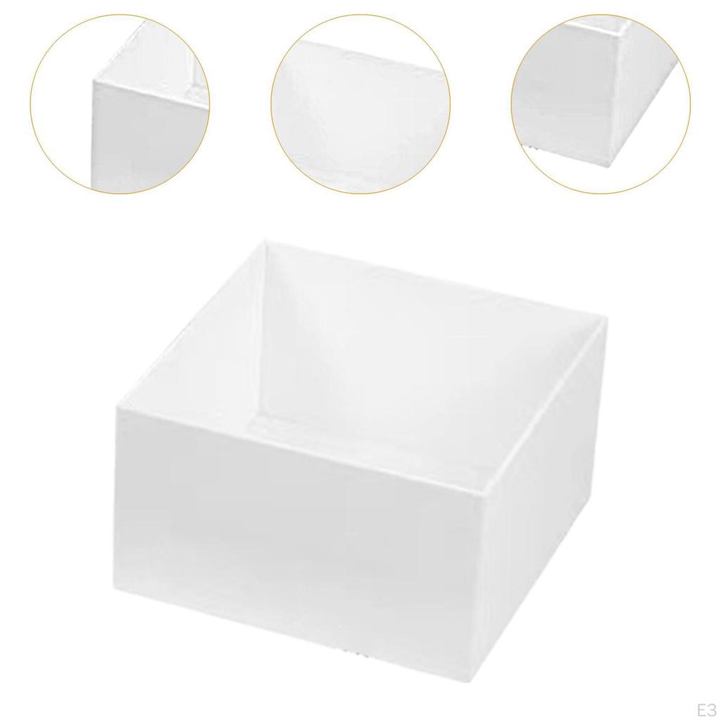 Buffet Riser Acrylic Display Stackable Multipurpose Cube Nesting