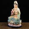 Multidimensionales Harzmaterial Einrichtungsattraktivität für Zi Bao Ping Guan Shi Yin Dekoration der Guan Zi Buddha-Statue